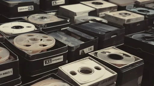A stack of old VHS and cassette tapes standing in for an aging home video archive.